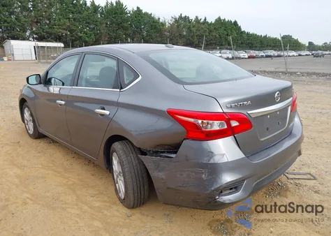 2019 Nissan Sentra Sv z USA, uszkodzony, nr VIN 3N1AB7AP1KY339977